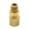 Thrifco Plumbing No. 68 5/16 Inch x 3/8 Inch Lead-Free Brass Compression MIP Adapte 4401359 - alternate 1